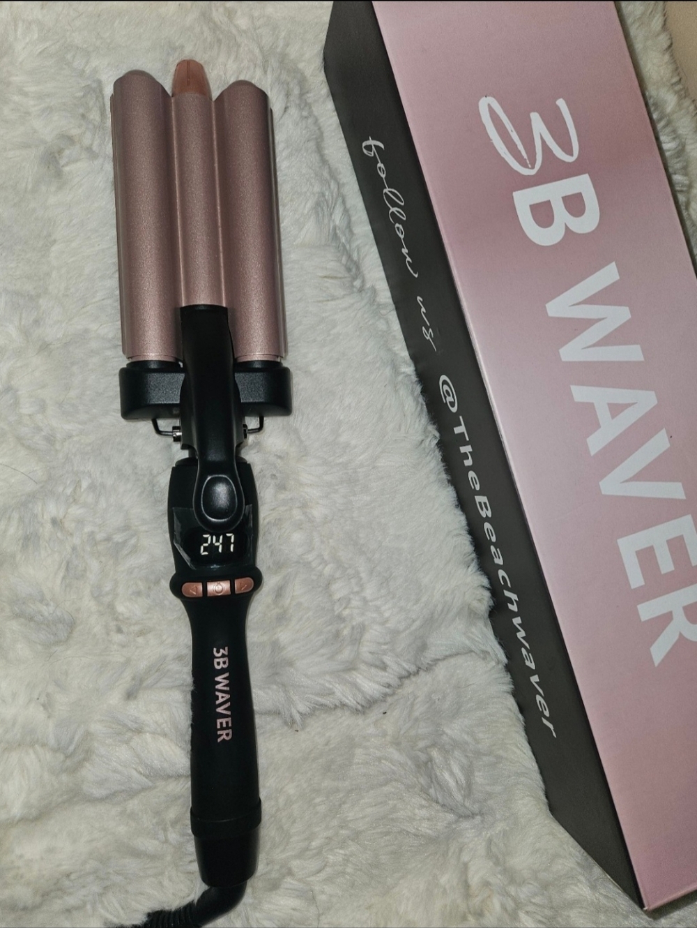 Beachwaver 3B Waver Rose Gold Triple Barrel Hair Waver -
